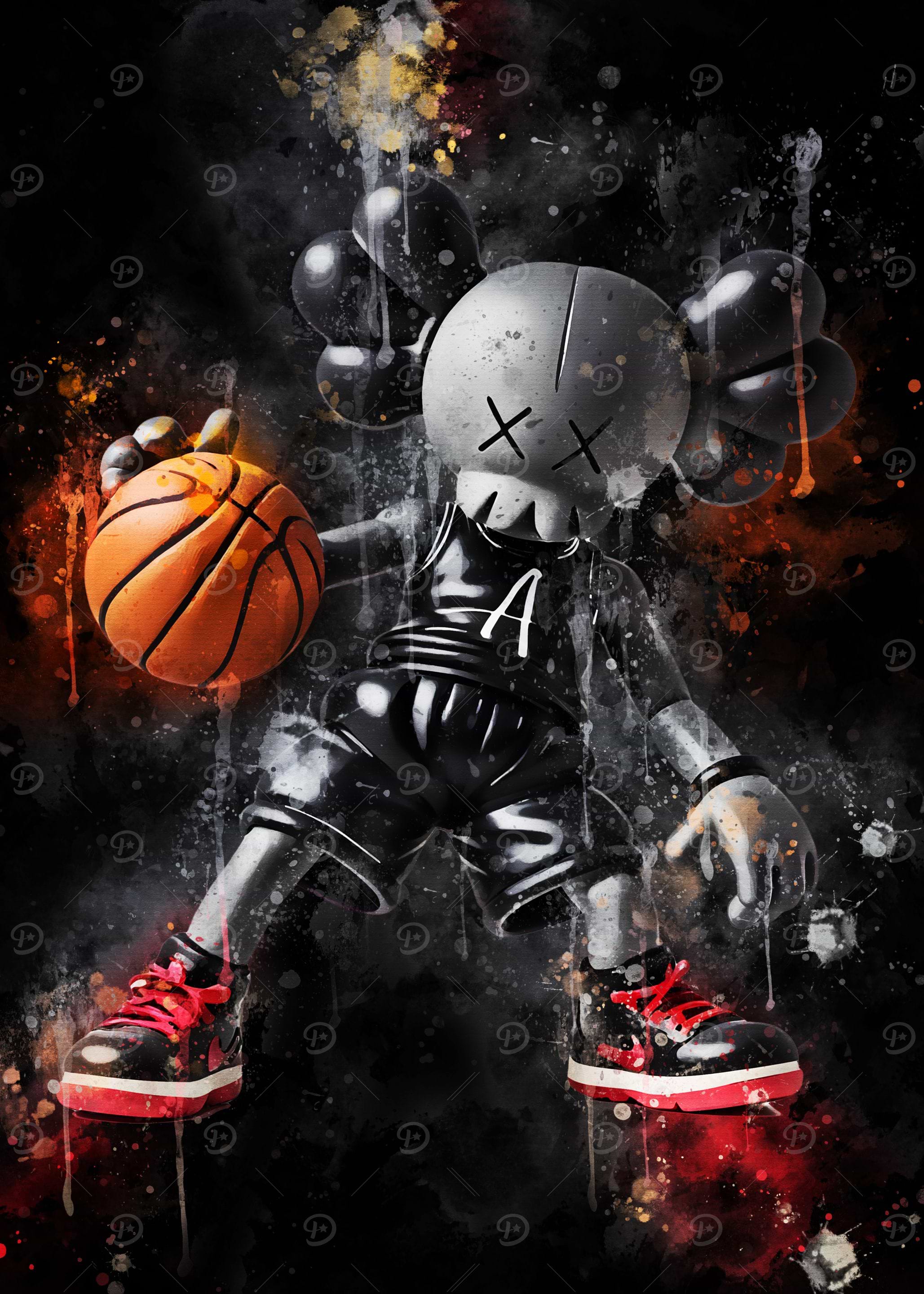 Kaws Posters Online - Shop Unique Metal Prints, Pictures