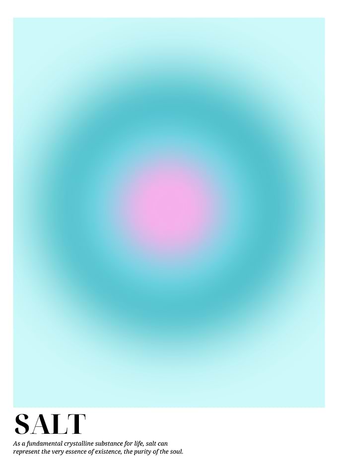 Salt Essence Abstract Art