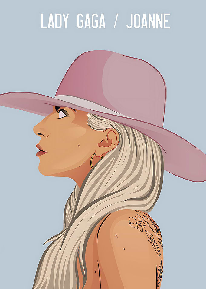 Lady Gaga Joanne Album Art