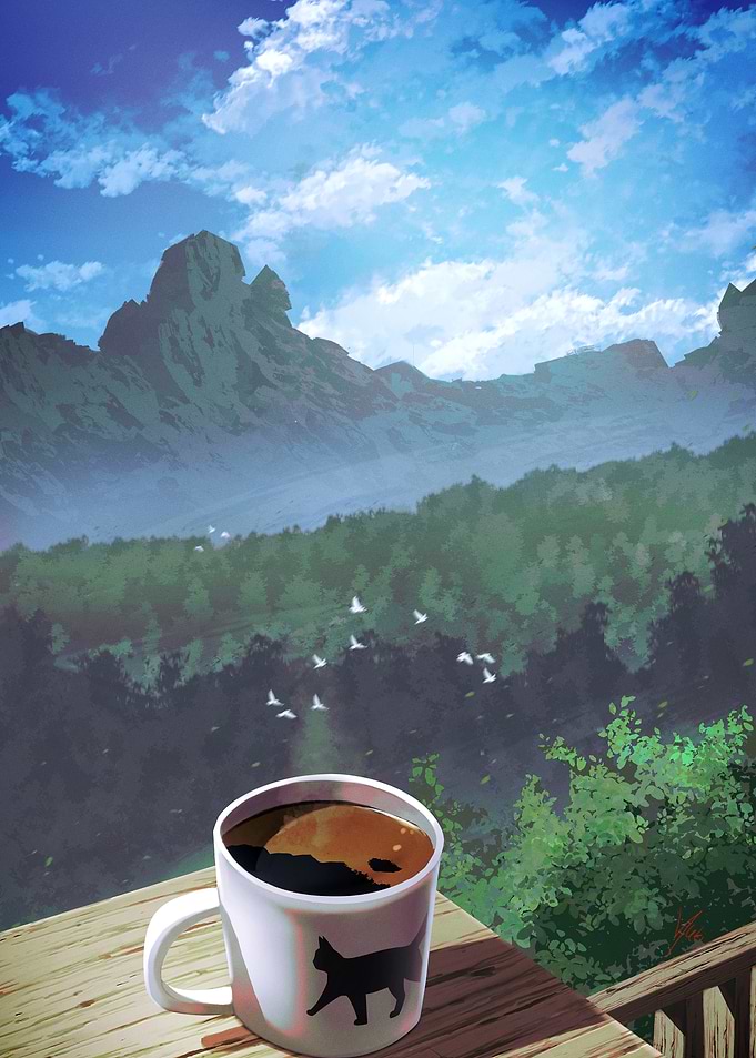 Coffee with a View