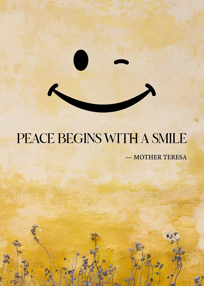 Peace Begins With a Smile