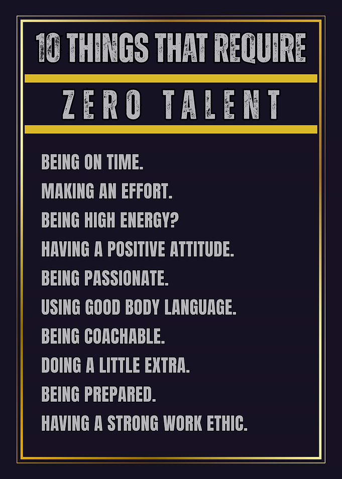 10 Things That Require Zero Talent