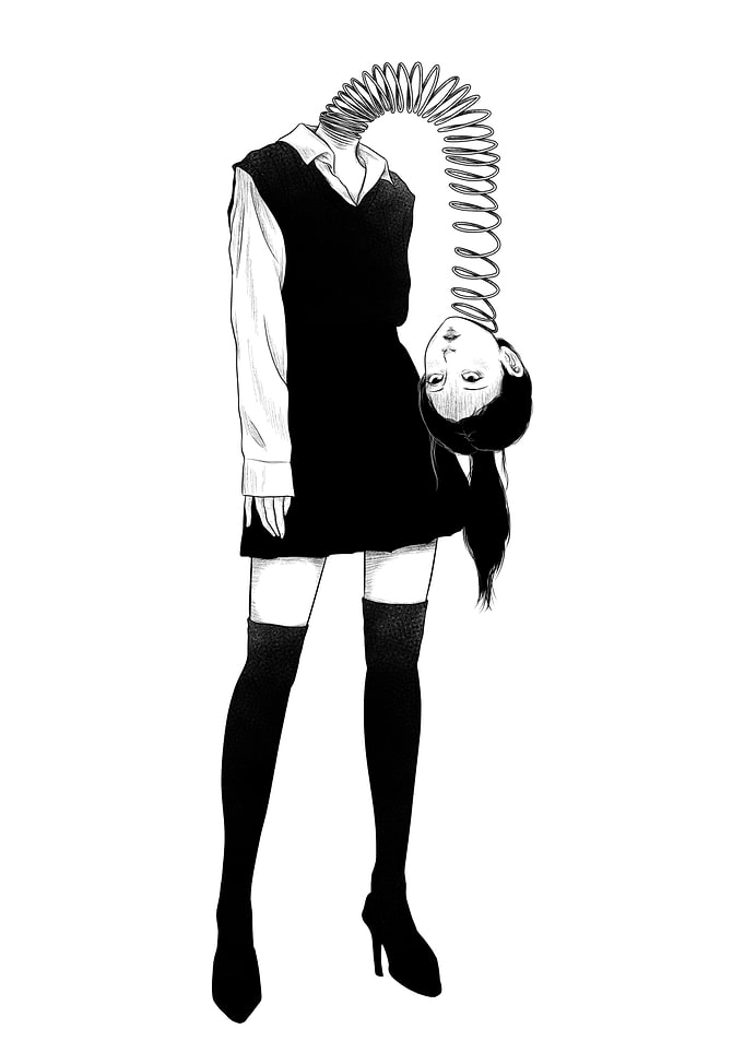 Spring neck