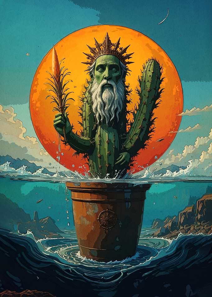 Cactus King Pot