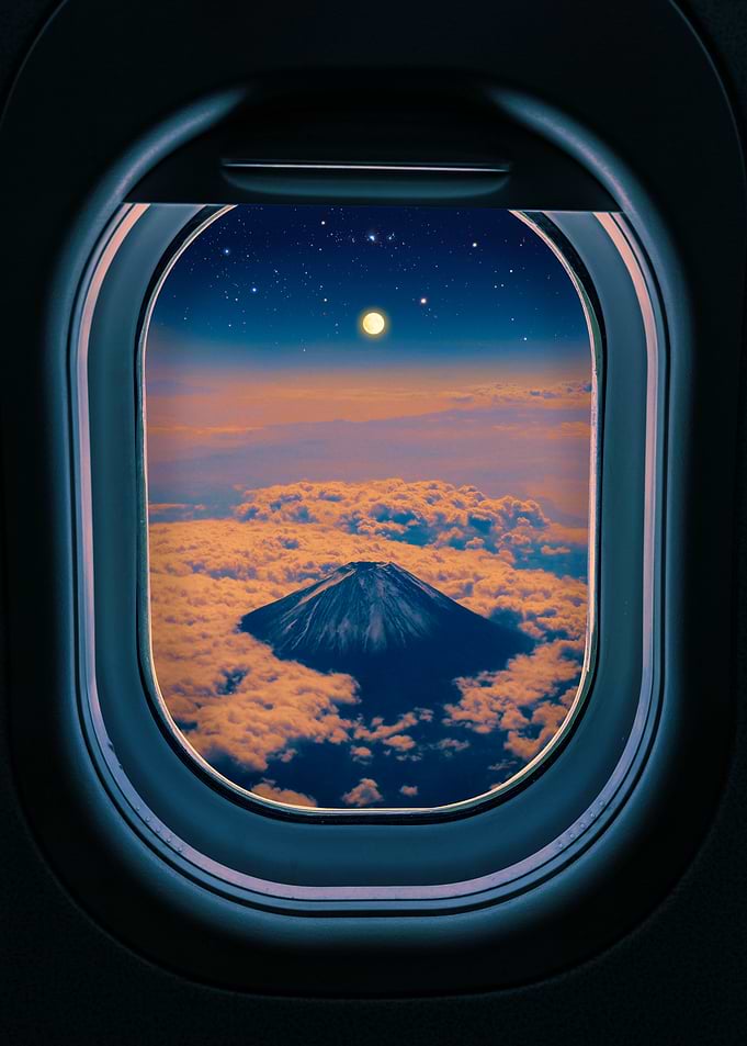 Dreamlike Mount Fuji