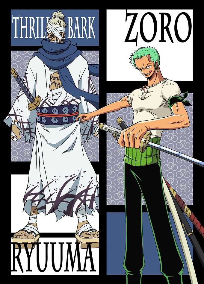 Thriller Bark Zoro vs Ryuuma