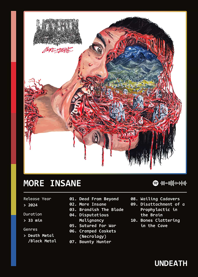 More Insane (2024) by Undeath