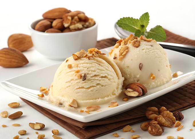 Nutty Ice Cream Dessert