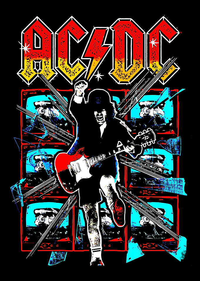 AC/DC Band Graphic