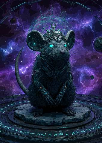 Cyberpunk Rat Space