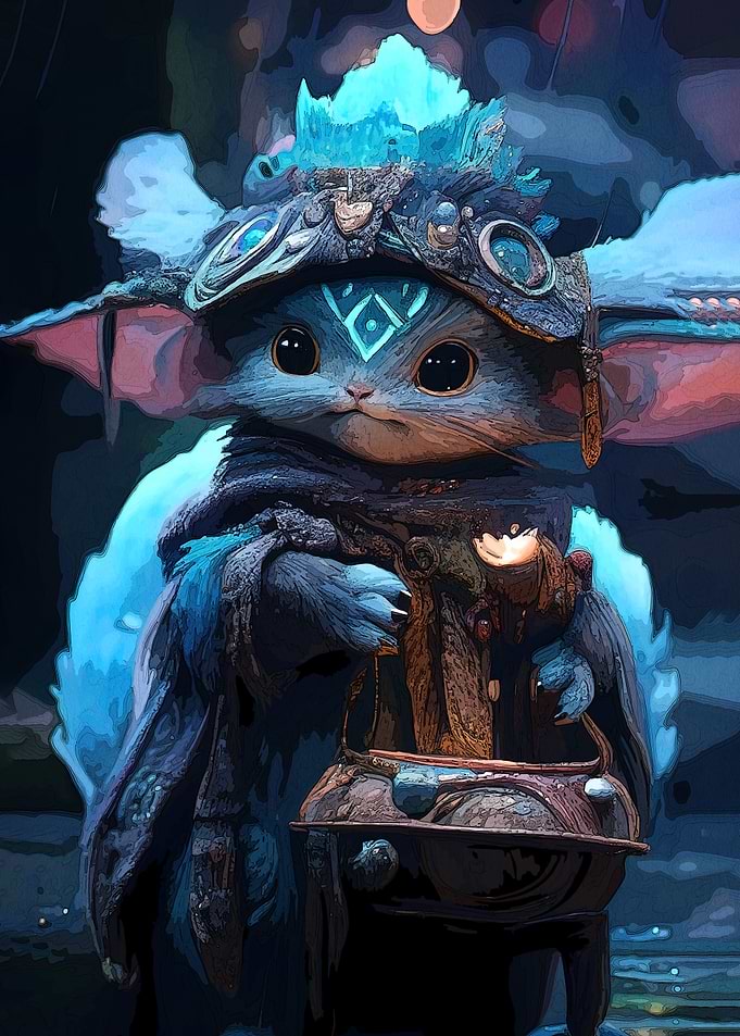 Fantasy Creature Cauldron