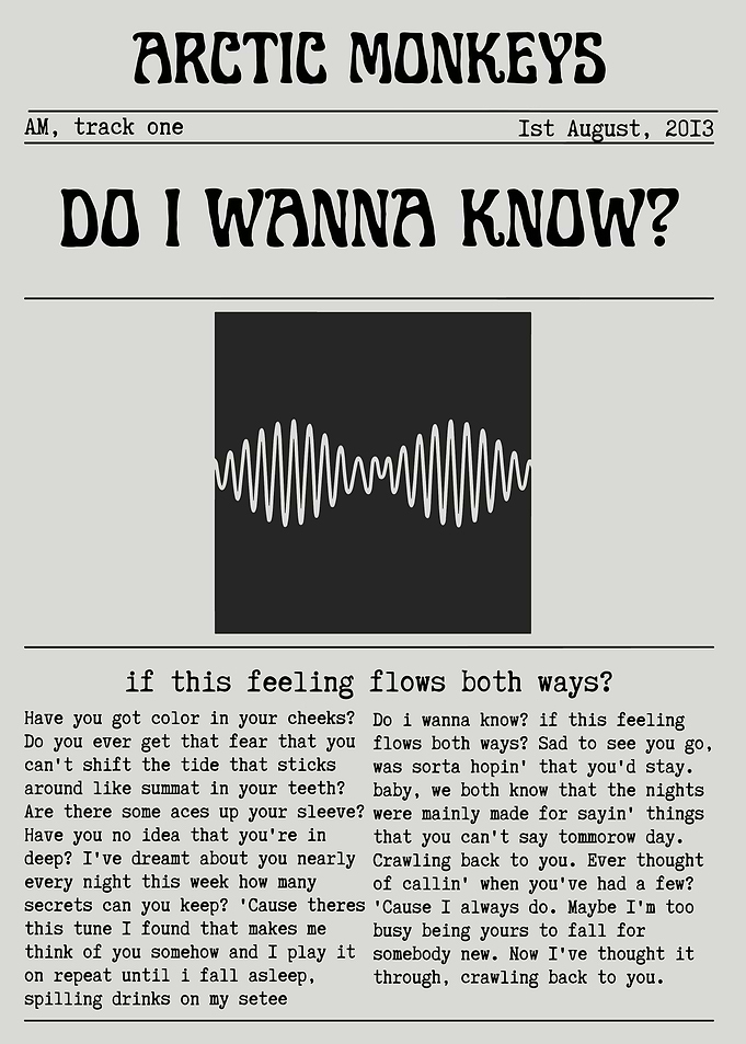 Arctic Monkeys - Do I Wanna Know