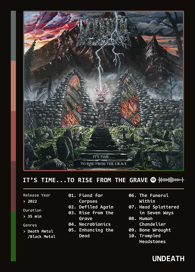 It's Time...To Rise from the Grave (2022) by Undeath
