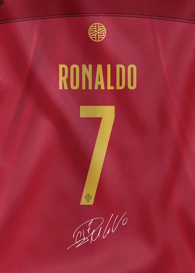 Ronaldo Portugal Jersey Number 7