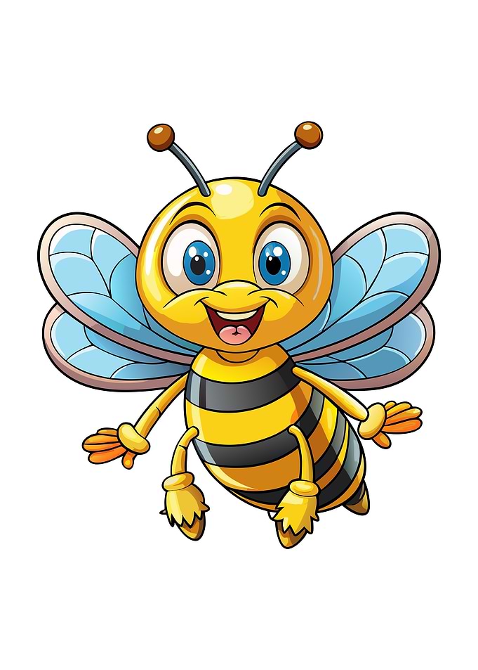 Cartoon Bee Illustration