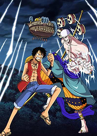 Sky Island Luffy vs Enel