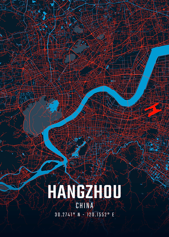 Hangzhou City Map