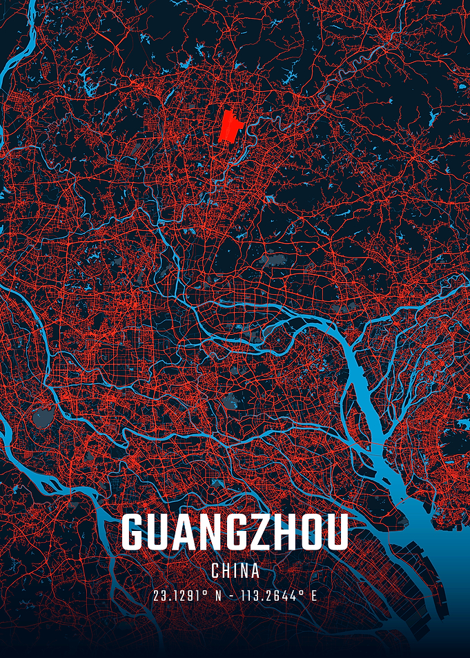 Guangzhou City Map
