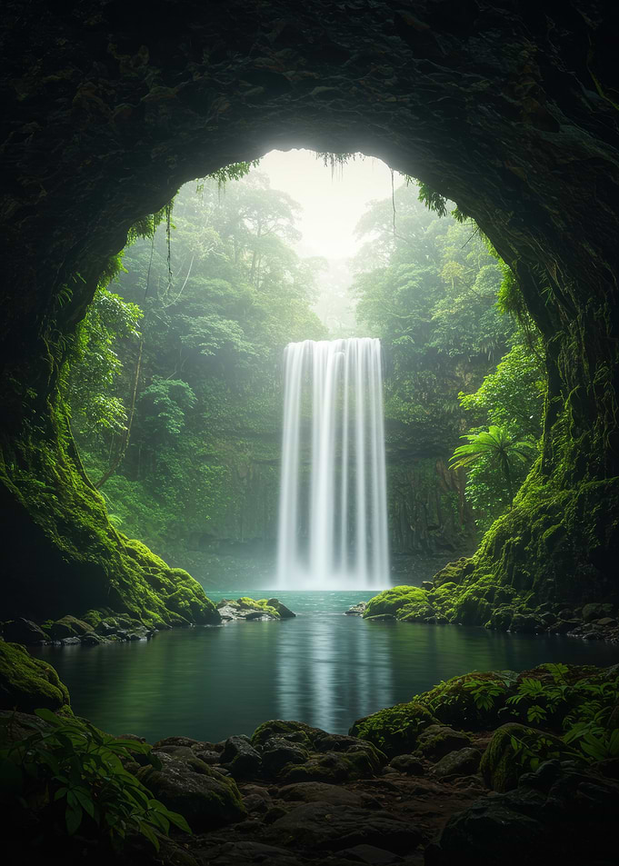 Waterfall Cave Serenity