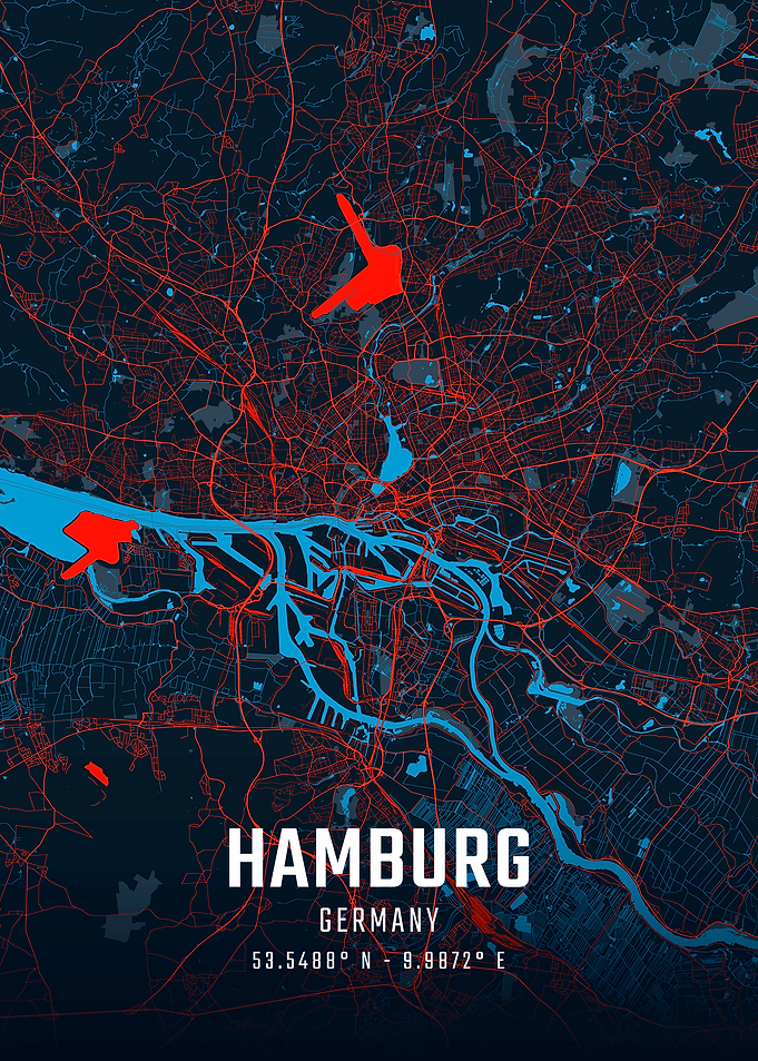 Hamburg City Map