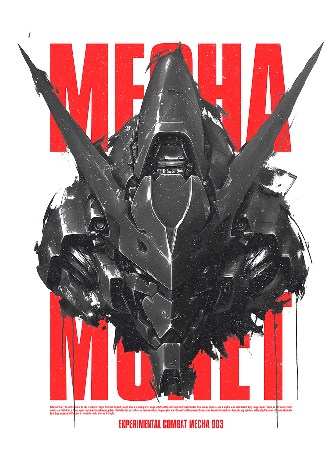 Experimental Combat Mecha 003