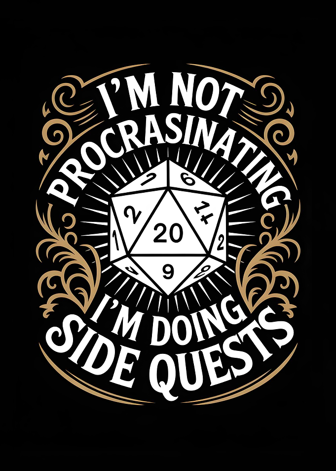 I'm Not Procrastinating Side Quests