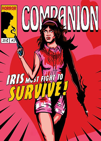 Companion Horror Comic Book Cover