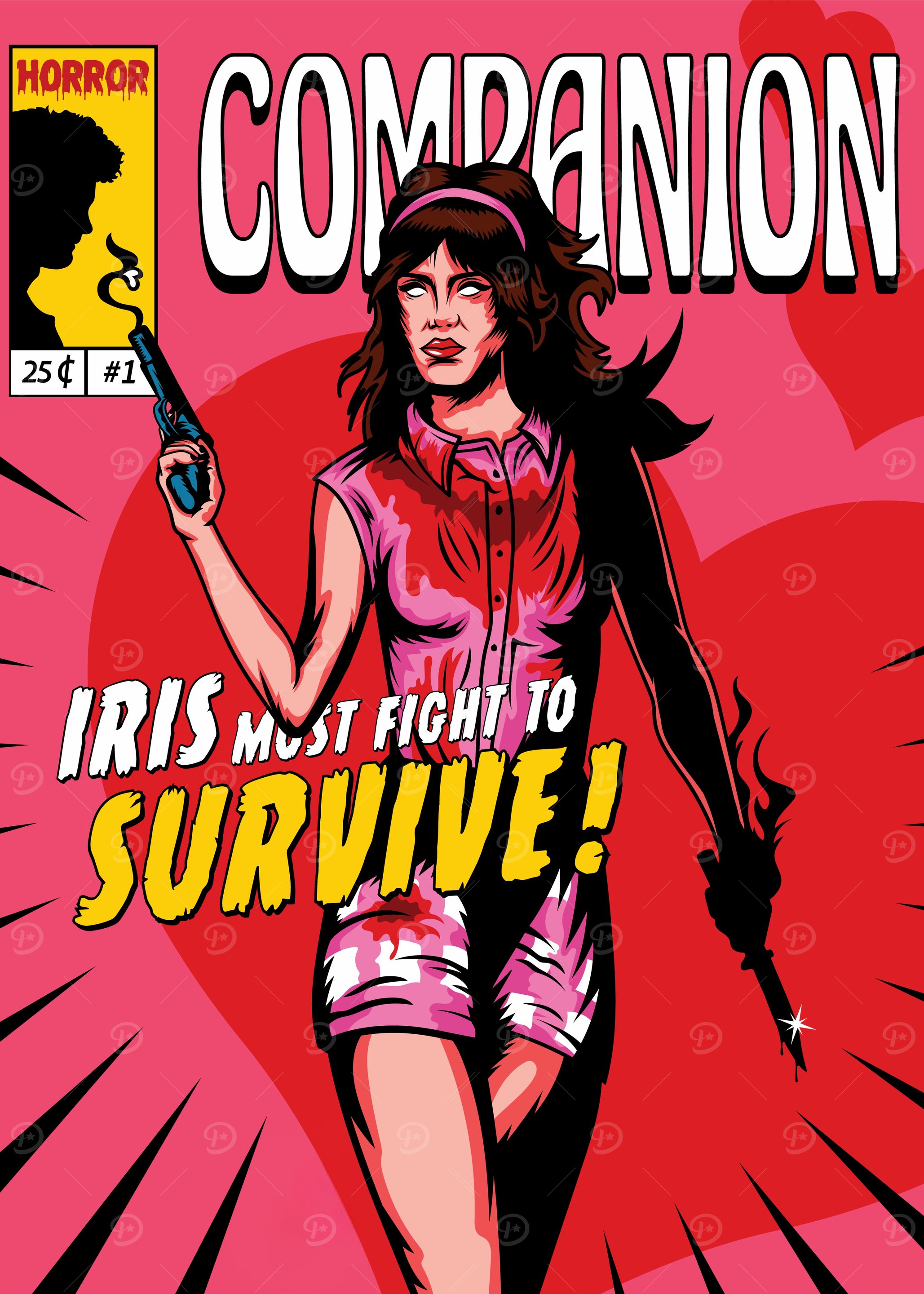Companion Horror Comic Book Cover