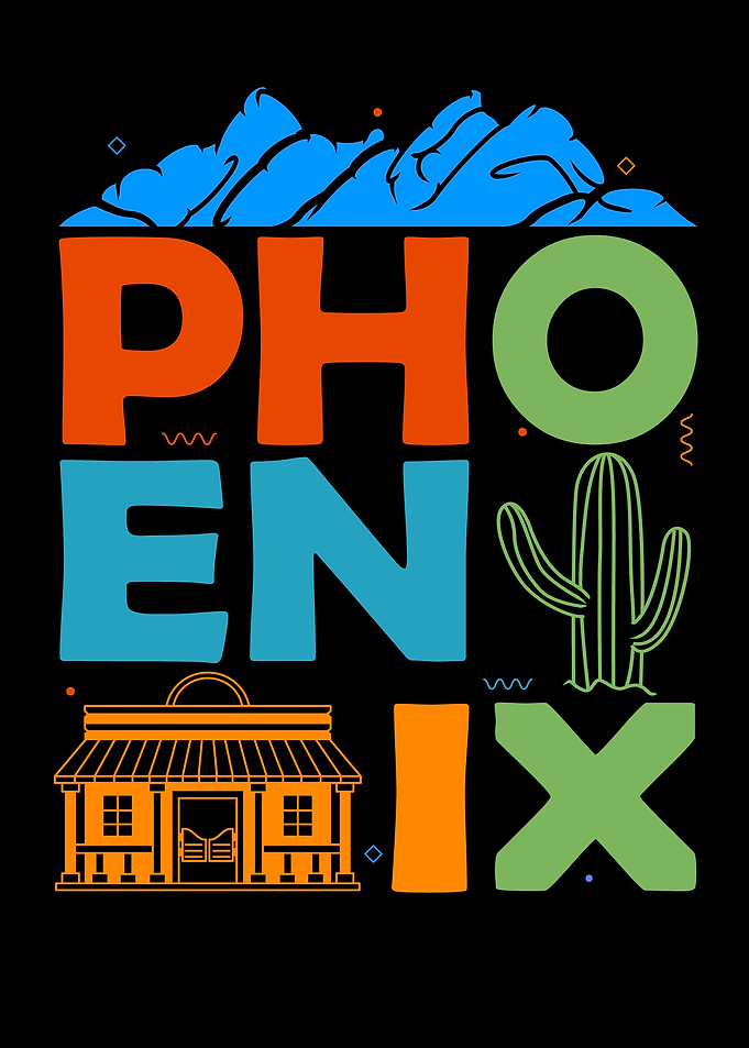Phoenix Arizona Souvenir Saguaro Cactus Cowboy Phoenix