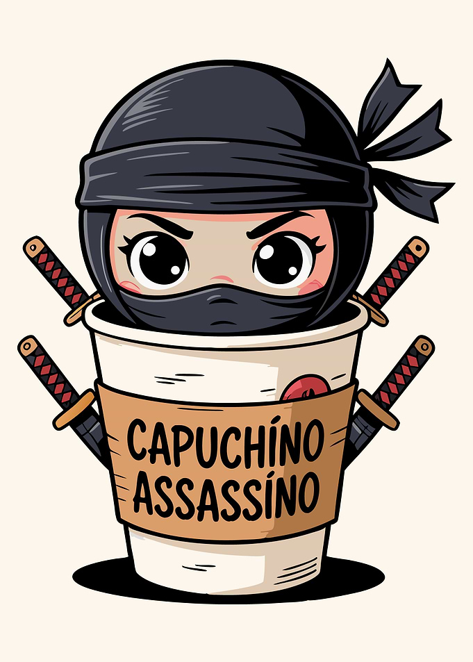 Capuchino Assassino: Ninja Coffee Cup