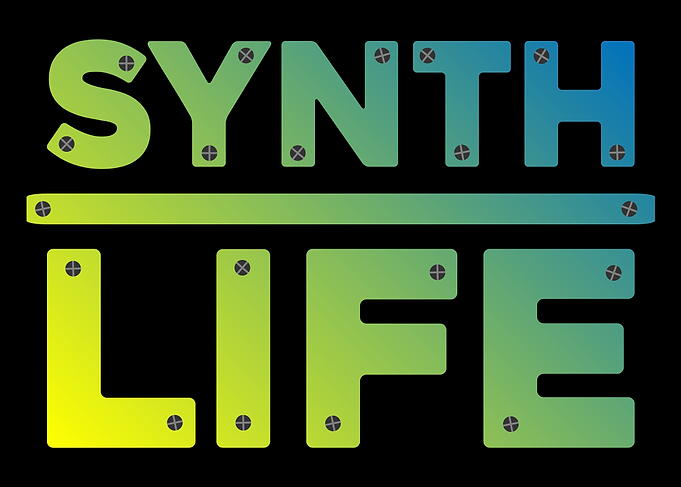 Synth Life Analog Synthesizer Text Art