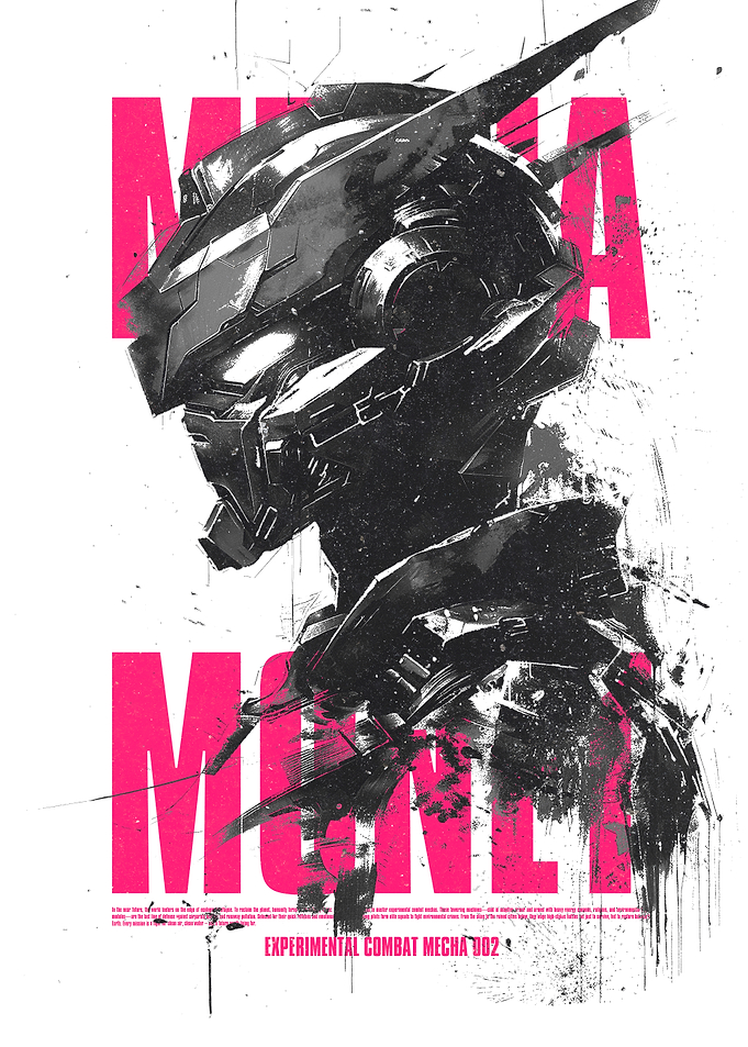 Experimental Combat Mecha 002