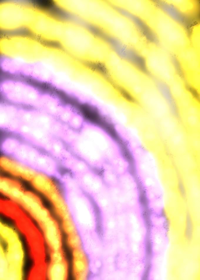 Abstract Glowing Rings