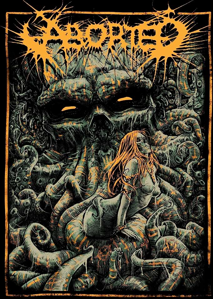 Aborted Album Art with Tentacles