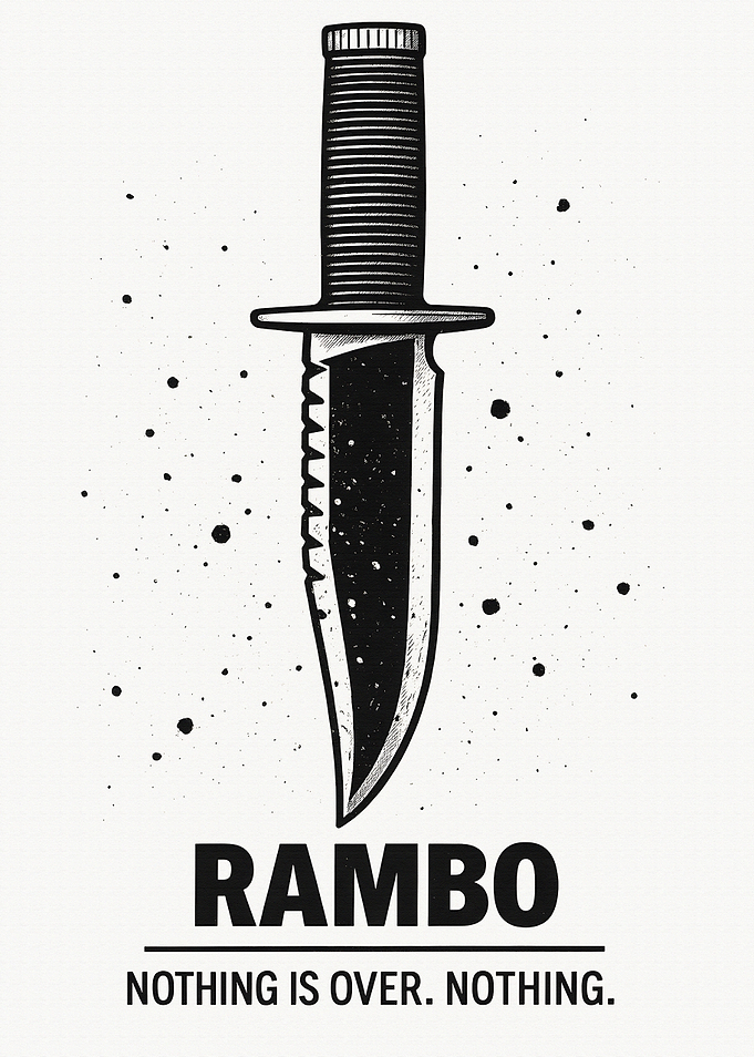 Rambo Knife Minimalist Movie