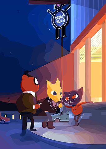 Night in the Woods: Donut Wolf