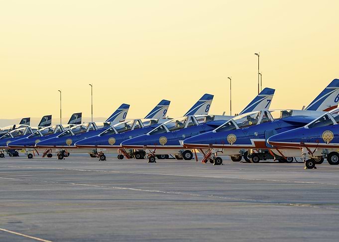 Patrouille de France Aircraft Lineup