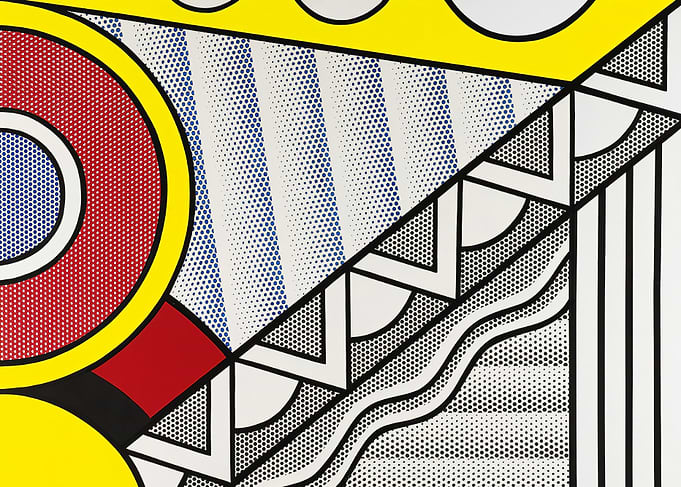 Abstract Pop Art Composition