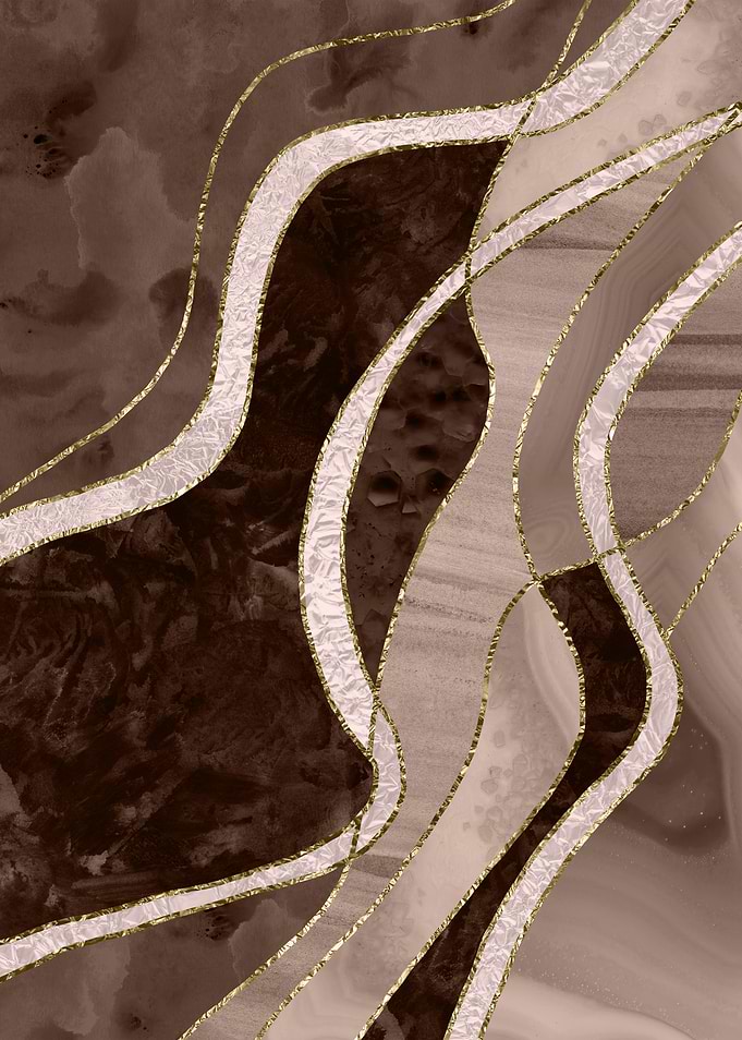Marble Agate Gold Glam 5
