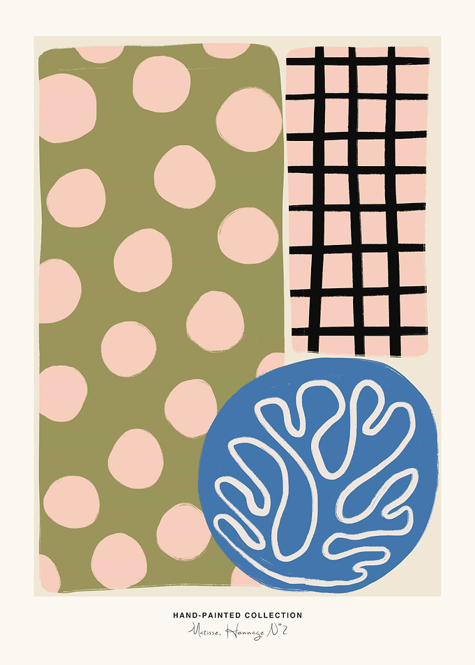 Abstract Shapes Art Print