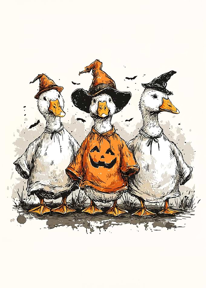 Halloween Ducks Costume