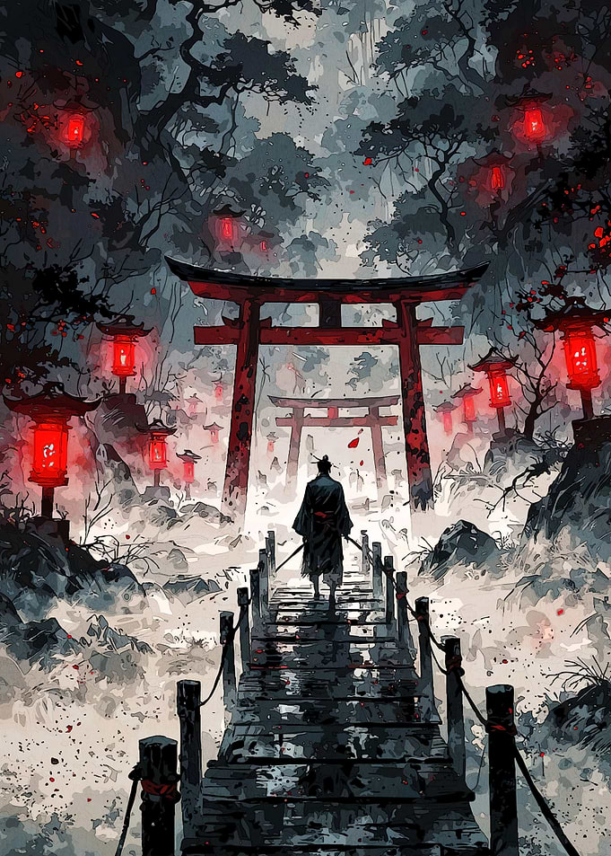 Samurai Bridge Torii Gates