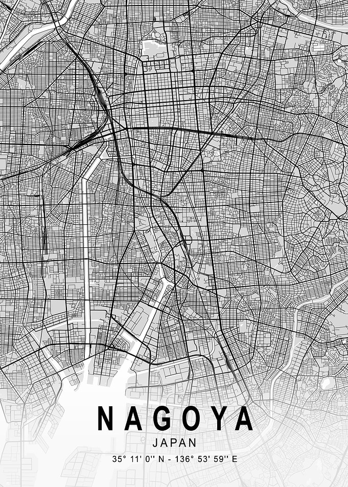Nagoya Light City Map