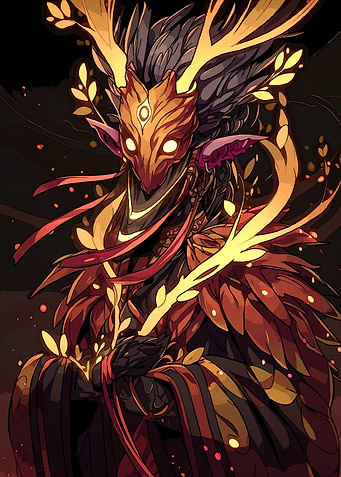 Masked Forest Spirit