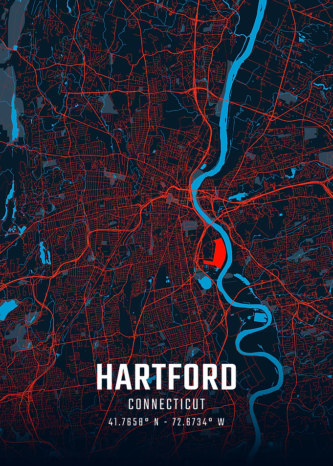 Hartford City Map