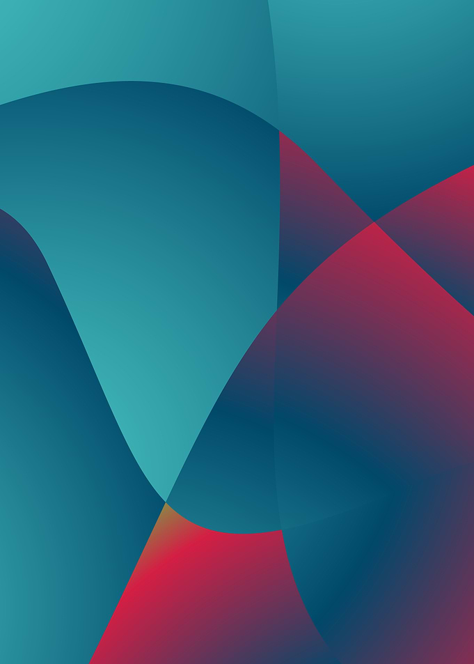 Aqua Waves & Crimson Dreams