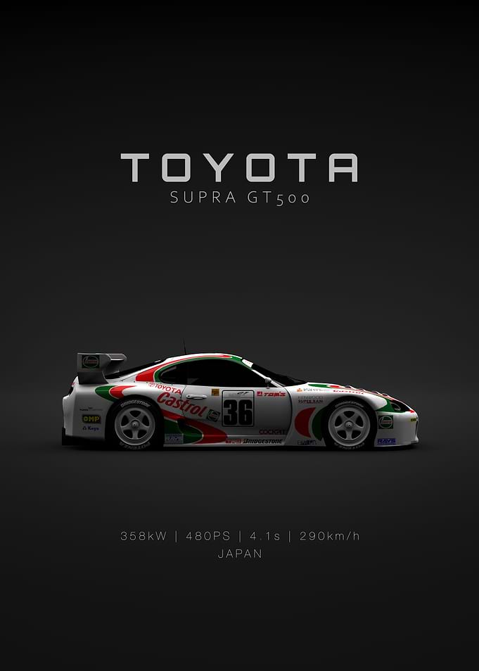 Toyota Supra JGTC500 (LM GT1)