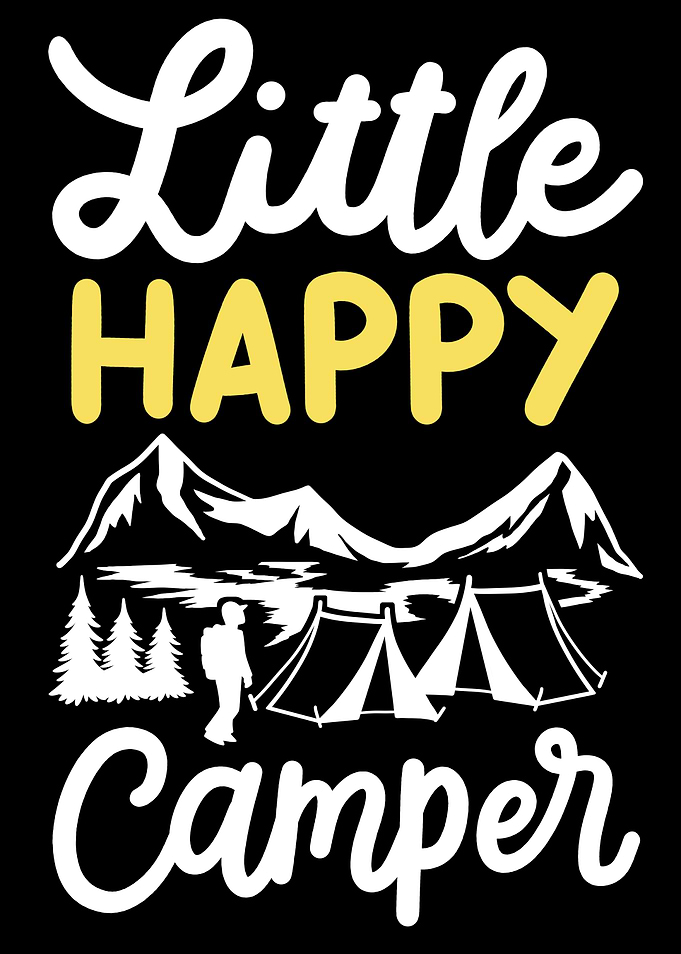 Little Happy Camper Graphic