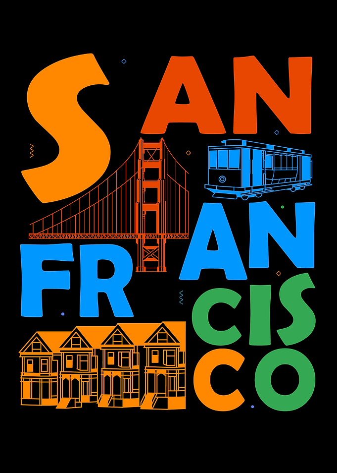 San Francisco California Souvenir Golden Gate San Francisco