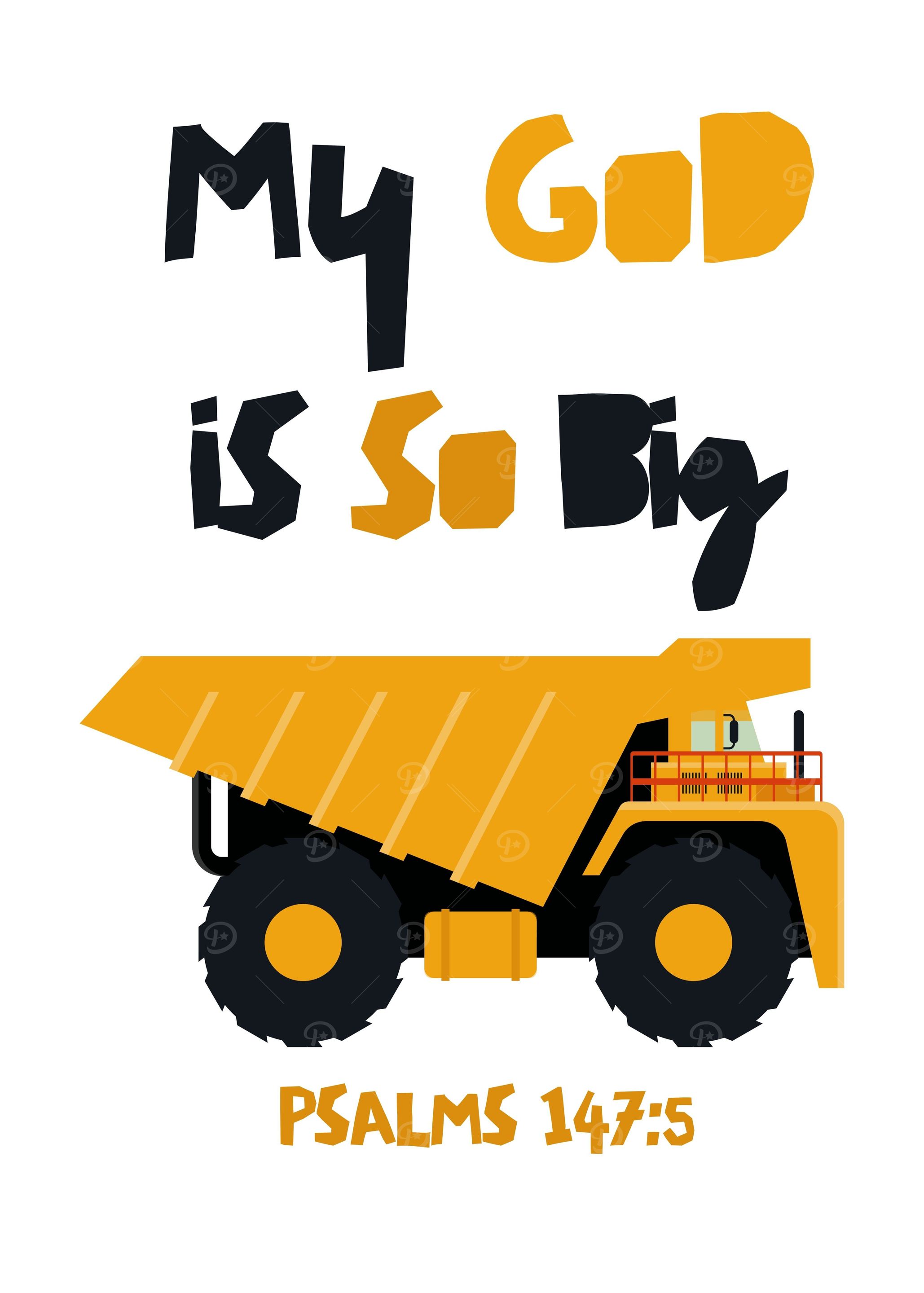 My God is So Big Truck